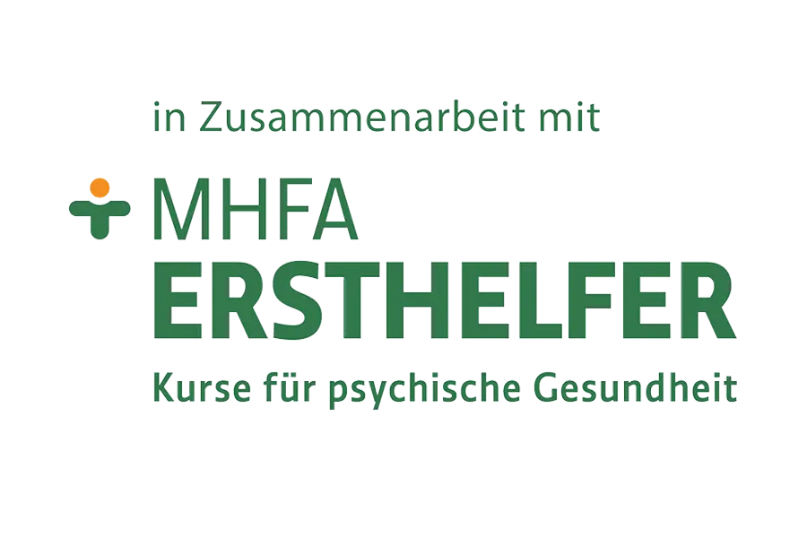 In Zusammenarbeit mit MHFA Ersthelfer - Kurse für psychische Gesundheit.
